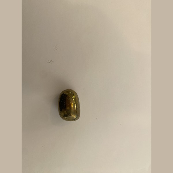Polished pyrite
